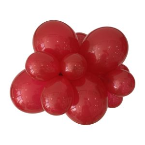 Alternative view of 5" 413 crystal rose red
