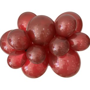Alternative view of 5" 414 crystal wine red